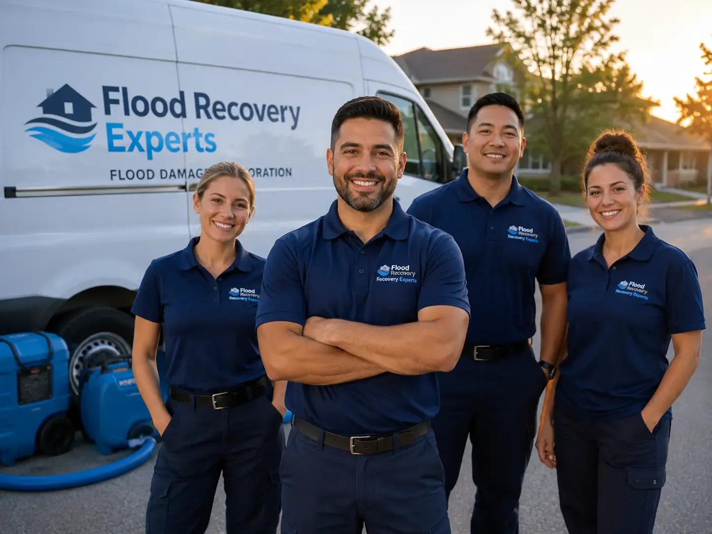 Flood Damage Cleanup company in Sun, LA